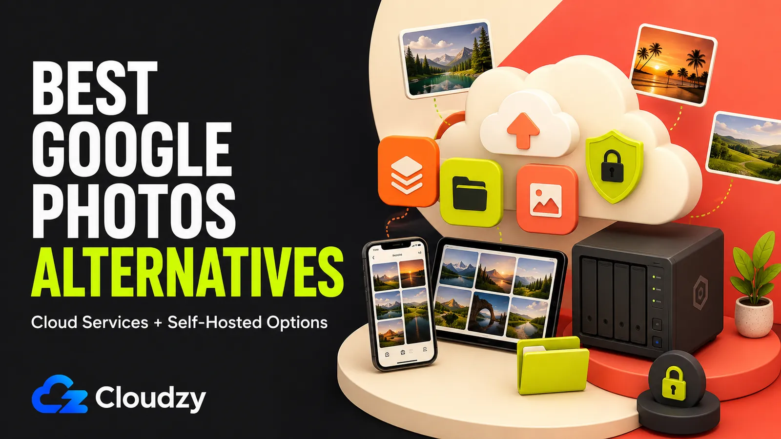 The best Google Photos alternatives compared: cloud services and self-hosted photo apps side by side