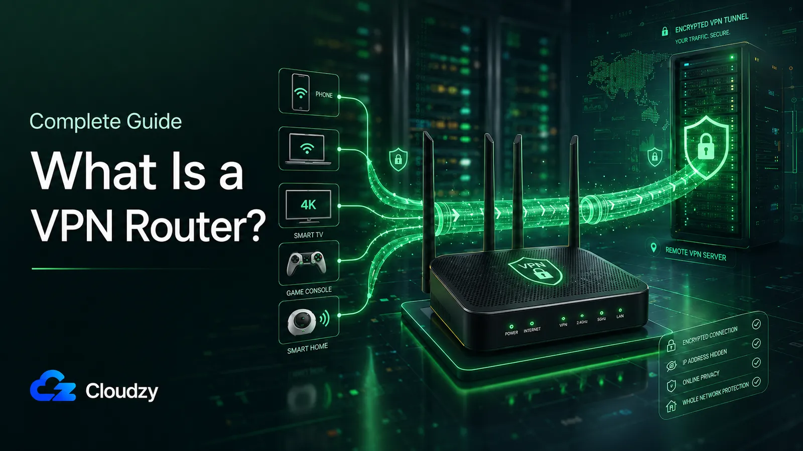 What is a VPN router: how it works, the four ways to run one, and when a VPS gateway is the better choice.